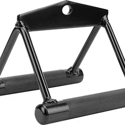 FSENTERPRISES V Bar - Cable Machine Handle Attachments, Pull Up Bar Multi Gym Weight Lifting Workout Accessories image 1