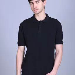 HARBOR N BAY Men Solid Polo Collar Cotton T-shirt-picture-11