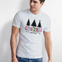 Seekbuylove Men Typography Printed Bio Finish T-shirt image 3