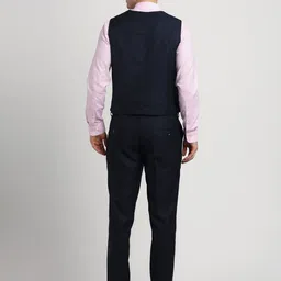 turtle Men 3-Piece Suits Self Design Suit image 3