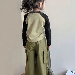 LULU & SKY Girls Printed T-shirt with Trousers image 4