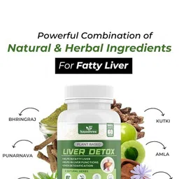 Kayashree Liver Detox Supplement With Milk Thistle - 60 Capsules image 3