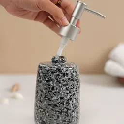 MARKET99 Abstract Printed Speckled Glossy Soap Dispenser image 5