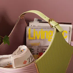 Pure Home and Living Purple Set of 1 Regular Magazine Organiser Organisers image 2