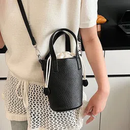 StyleCast x Revolte Women PU Bucket Shoulder Bag image 3