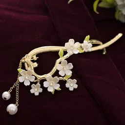 Silvermerc Designs Women Embellished French Barrette-picture-26
