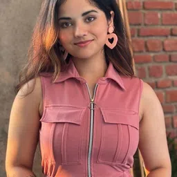 TANDUL Women Lightweight Crop Bomber with Patchwork Jacket-picture-25