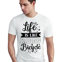 Seekbuylove Men Typography Printed Bio Finish T-shirt-picture-33