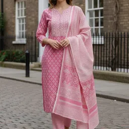 Silakaari Printed Pure Cotton Unstitched Dress Material-picture-14