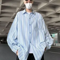 StyleCast x Revolte Men Opaque Striped Casual Shirt-picture-23