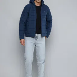 Indian Terrain Detachable Hood Insulator Padded Jacket image 2