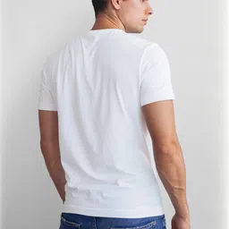 Seekbuylove Men Typography Printed Bio Finish Regular Fit Round Neck T-shirt image 5