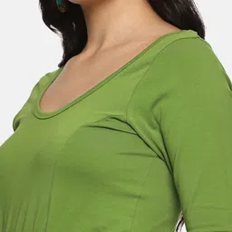 NOT YET by us Stretchable Readymade Saree Blouse image 3