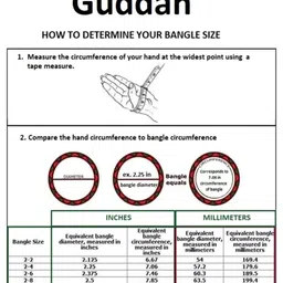 Guddan Set of 48 Golden Metal Bangle image 4