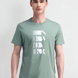 Arrow New York Men Printed T-shirt image 1