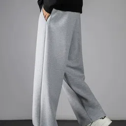 GROOFINGS Relaxed Fit Easy Wash Mid Rise Cotton Trousers-picture-19