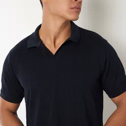max Striped Polo Collar Short Sleeves T-shirt-picture-10