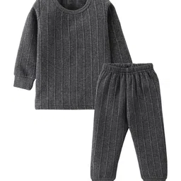 TINY HANDS Kids Top & Bottom Thermal Set-picture-55