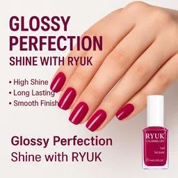 ryuk Vibrant Shine Nails: 6-Pcs Combo to Brighten Your Day Multicolor image 4