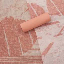 Soch Floral Printed Thread Work Linen Unstitched Dress Material image 2