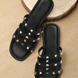 LA FASHUB Women Embellished Open Toe Flats-picture-27