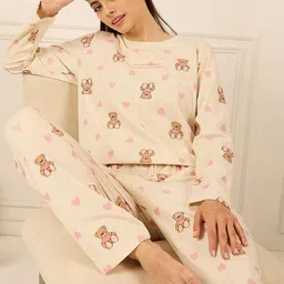 Sweet Dreams Women Printed Night suit-image-74