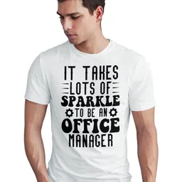 Seekbuylove Men Bio Finish Typography Printed Round Neck Pure Cotton T-shirt-picture-23