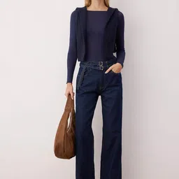 Trendyol Women Regular Fit Mid-Rise Jeans-picture-31