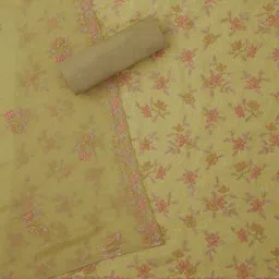 Soch Embroidered Silk Chiffon Unstitched Dress Material image 5