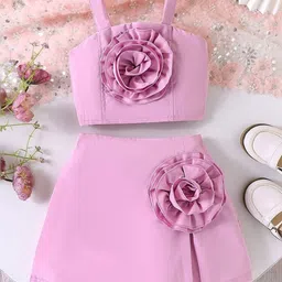 LULU & SKY Girls Embellished Top with Skirt-picture-48