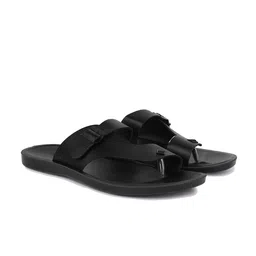 DRACKFOOT Men Textured Comfort Sandals With Buckle image 5
