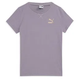 Puma Girls OFF SIDE Brand Logo Pure Cotton T-shirt-picture-15