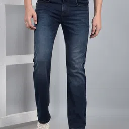 Crimsoune Club Men Slim Fit Light Fade Stretchable Jeans-image-27