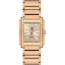 SANTA BARBARA POLO & RACQUET CLUB Women Dial & Stainless Steel Bracelet Style Straps Analogue Watch-picture-21