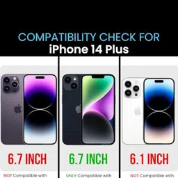 PEEPERLY Conversational Printed iPhone 14 Plus Back Case Mobile Accessories image 5