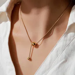 Lady Raiment Gold-Plated Stainless Steel Necklace-picture-11