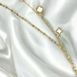 ELEGANCE Women Gold-Plated Charm Bracelet image 3