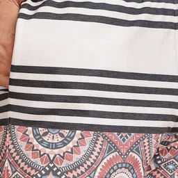 BULLMER Men Pack Of 2 Printed Mid-Rise Regular Shorts image 4