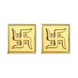 Pray Everyday 2 Pieces Swastik Yantra Pooja Essentials-picture-32