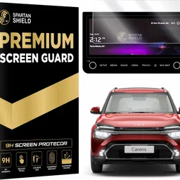 spartan shield Screen Guard for KIA CARENS LUXURY LUXURY + 10.25 INCH | GPS Infotainment Display Touch Screen Protector | Kia Carens Car Music System Accessories [Not Tempered Glass] (Pack of 1)-picture-23