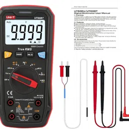 DIVYE UNI-T UT60BT BlueTooth True RMS Digital Multimeter Red Ink Cartridge image 5