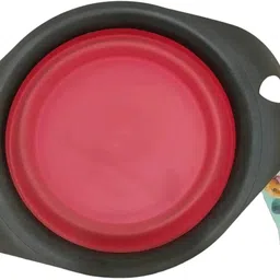 xpedition xperts Puppies Round Plastic Pet Bowl Multicolor (PT-7732) Plastic Pet Bowl image 2