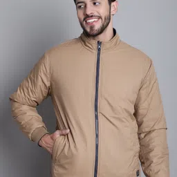 cantabil Men Solid Casual Jacket image 3