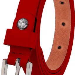 flyer Women Casual, Formal, Evening, Party Red Genuine Leather Belt-picture-28