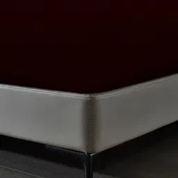 DREAM CARE Brown & White Checked Water Resistant Single Size Mattress Protector image 2