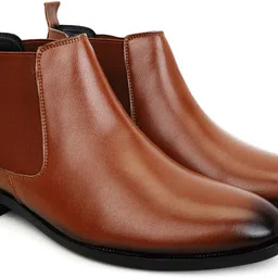 zixer Chelsea Slip-On Formal Boots/Trendy Premium Stylish Chalsi Shoes/Riding Chalsi Slip On For Men image 3