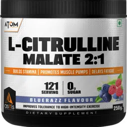 as-it-is nutrition ATOM L Citrulline Malate 2:1 - 250gms | 121 servings | 0 Sugar |Builds Stamina EAA (Essential Amino Acids)-picture-14