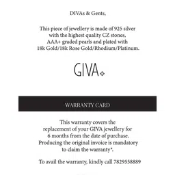 GIVA 925 Sterling Silver Rhodium-Plated Forever Heart Anklets image 2