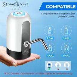 straw&weave C-Type Automatic Water Dispenser Pump for 20 Litre 1 Year Warranty Bottled Water Dispenser-picture-12
