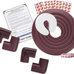 Baby Proofing Edge & Corner Guards | 6.5Ft Edge + 4 Corner-image-2